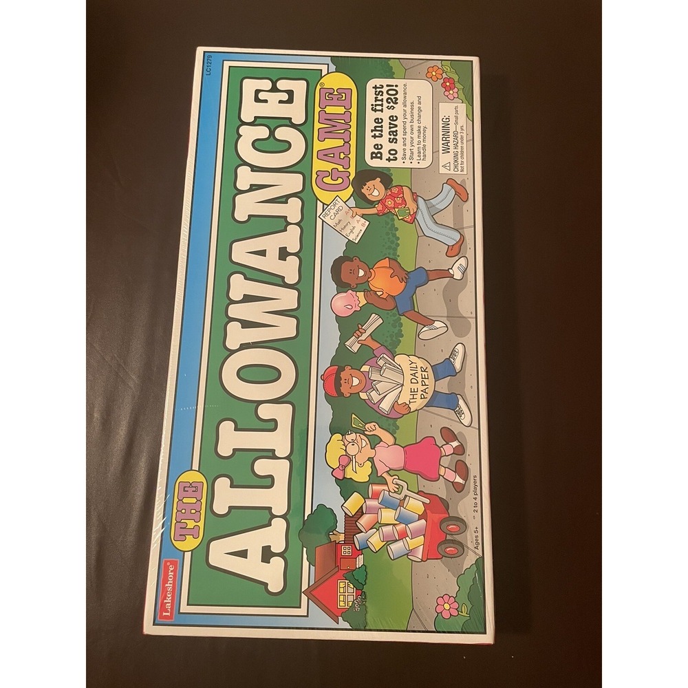 The Allowance Board Game by Lakeshore Learning Factory Sealed New